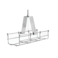 MG51140EZ-p.png Suspensión conjunto 100 mm, para montar la charola desde el techo, con acabado Electro Zinc para varilla de 1/4, 5/16 y 3/8