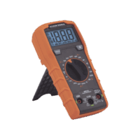 Multímetro Digital con Selección Manual Rango 600V CAT III con Protección de Alerta LED del Cable de Prueba