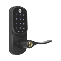MX89612-p.png Cerradura YRL226 con Teclado Táctil y Manija /Smarphone Control Opcional/ bronce Antiguo/ Para puertas de 35 mm a 45 mm de espesor.