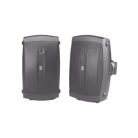 Altavoces de Montaje en Superficie de 2 vias | Woofer 5 in, Tweeter 0.5 in | Semi-Exterior, 6 ohms | Par Color Negro