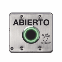 NTSS202ES-p.png Interruptor IR NoTouch® de Acero Inoxidable, Salida Doble, ABIERTO