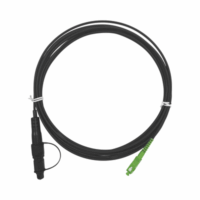 OFCS1BKSAH1A3052601-p.png Jumper de Fibra Óptica, conector SC/APC - conexión a caja FDP460, redondo, 5 metros, forro 3 mm, G657A2, negro