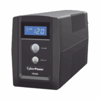 OM750ATLCD-p.png UPS de 750 VA/420 W, Topología Línea Interactiva, Entrada 120 Vca NEMA 5-15P, y 6 Salidas NEMA 5-15R, Con Regulador de Voltaje (AVR)