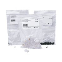 P6U88-p.png Plug RJ45 Cat6, Para Cable UTP Calibre 23 a 26 AWG, Chapado en Oro de 50 micras, Bolsa con 50 piezas