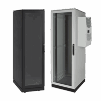 PDCP2078GAC-p.png Gabinete de Telecomunicaciones ProLine V/D, 700 mm de Ancho, 800 mm de Profundidad, Compatible Con Aire Acondicionado Tipo G28, 42 UR, Color Gris Claro