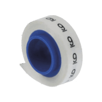 PMDR9-p.png Rollo de Etiquetas Marcadoras, Pre-Impresos con el Número 9, de 2.4 metros, Color Blanco