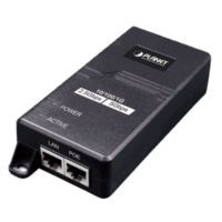 POE165-p.png Inyector PoE 802.3 af/at, Hasta 30 W, con Puertos de 10/100/1000Mbps/ 2.5 Gbps/5 Gbps
