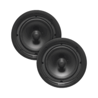 Par de altavoces de techo de 2 vías | woofer de 8in | 120 watts | 8 Ohms