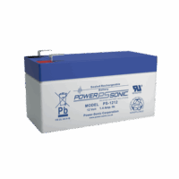 Batería 12V, 1.4AH, Para Respaldo, Tecnologías AGM/VRLA, 5 Años Vida Útil, Terminales F1, Reconocida UL