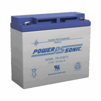 PS12180F2-p.png Batería 12V, 18AH, Para Respaldo, Tecnologías AGM/VRLA, 5 Años Vida Útil, Terminales F2, Reconocida UL