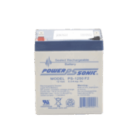 PS1250F2-p.png Batería 12V, 5AH, Para Respaldo, Tecnologías AGM/VRLA, 5 Años Vida Útil, Terminales F2, Reconocida UL