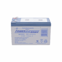 PS1270F2-p.png Batería 12V, 7AH, Para Respaldo, Tecnologías AGM/VRLA, 5 Años Vida Útil, Terminales F2, Reconocida UL