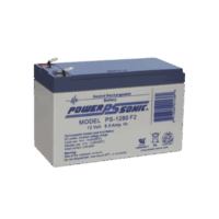 PS1280F2-p.png Batería 12V, 8AH, Para Respaldo, Tecnologías AGM/VRLA, 5 Años Vida Útil, Terminales F2, Reconocida UL