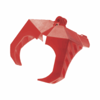 PSL1058-p.png Dispositivo de Bloqueo LOTO para Válvulas de Bola, Para Diámetros de de 1.5 a 2" y Longitud de Mango Hasta 7.5", Color Rojo