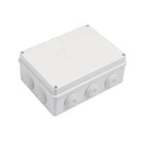 PST1419ER-p.png Gabinete Derivación de Plástico (140 X 190 X 76 mm) con 10 Glándulas de Goma