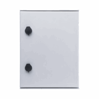 Gabinete de Poliéster IP65 Uso en Intemperie (300 x 400 x 200 mm) con Placa Trasera Interior de Plástico (Incluye Chapa y Llave).