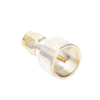 PT4000006-p.png Adaptador UNIDAPT Hembra a SMA Macho, Plata / Oro / Teflón.