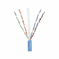 PUC5C04BUCE-p.png Bobina de Cable UTP 305 m. de Cobre, PanNet, Azul, Categoría 5e (24 AWG), PVC (CM), de 4 pares