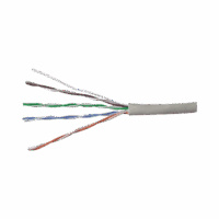 PUC5C04IGCE-p.png Bobina de Cable UTP 305 m. de Cobre, PanNet, Gris, Categoría 5e (24 AWG), PVC (CM), de 4 pares
