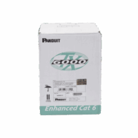 PUC6004IGFE-p.png Bobina de Cable UTP 305 m. de Cobre, TX6000™ PanNet, Reelex, Gris Internacional, Categoría 6 Mejorado (23 AWG), PVC (CM), de 4 pares