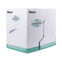 PUR6004BUFE-p.png Bobina de Cable UTP 305 m. de Cobre, TX6000™ PanNet, Reelex, Azul, Categoría 6 Mejorado (23 AWG), PVC (CMR, Riser), de 4 pares