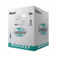 PUR6004WHFE-p.png Bobina de Cable UTP 305 m. de Cobre, TX6000™ PanNet, Reelex, Blanco, Categoría 6 Mejorado (23 AWG), PVC (CMR, Riser), de 4 pares