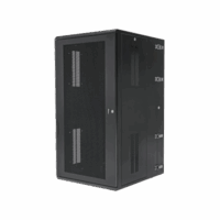 PZWMC26P-p.png Gabinete PanZone de Montaje en Pared, de 19in, Puerta Ventilada, 26 UR, 635mm de Profundidad, Color Negro