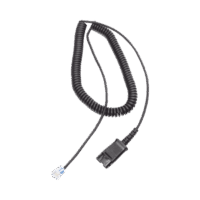 Cable adaptador para diademas modelo HT101, HT201 y HT202 para compatibilidad con teléfonos Grandstream, análogos, digitales, etc.