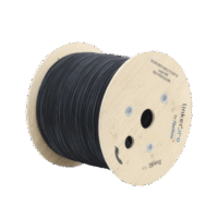 RDC1FOG657A2_2KM-p.png Carrete de 2 km de Fibra Óptica Aérea Tipo Drop Redonda (Figura 0) G.657A2, Monomodo, 1 hilo, forro de 3 mm