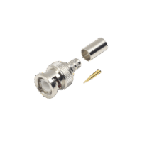 Conector BNC Macho de Anillo para cables RG-8/X, LMR-240, 9258.