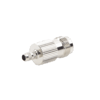 Conector TNC Hembra de Anillo Plegable para Cables RG-58/U, RG-142/U, Niquel /Oro /Delrin.