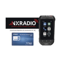 KIT Radio RG360 +12 Meses Servicio NXRADIOTERMINAL + SIM TELCEL 1GB Mensual por 12 Meses