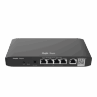 RGEG105GPV3-p.png Router administrable cloud con POE+ 54w, 3 puertos LAN gigabit, 1 Puerto WAN gigabit y 1 puerto LAN/WAN gigabit configurable, hasta 100 clientes con desempeño de 600 Mbps asimétricos