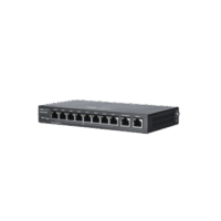 RGEG210GP-p.png Router Balanceador PoE Cloud 10 puertos gigabit (8 puertos PoE), soporta 4x WAN configurables, hasta 200 clientes con desempeño de 600 Mbps asimétricos