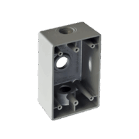 RR0282-p.png Caja Condulet FS de 3/4" (19.05mm) con tres bocas a prueba de intemperie.