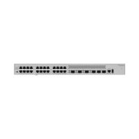 S53024T4XE-p.png Switch Gigabit Administrable Capa 3 / 24 puertos 10/100/1000 Mbps / 4 Puertos SFP+ / 2 puertos SFP 12GE Stack / iStack /Administración Nube Gratis
