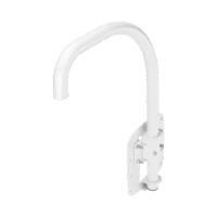 SBP300LMW-p.png Montaje para Muro o Azotea (Parapeto, Cuello de ganso) Compatible con Cámaras Domo Samsung/Hanwha, uso Interior/Exterior