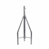 Tramo de Remate (Copete) para Tramo STZ-35G Galvanizado por Inmersión en Caliente con Opresores para Pararrayo.
