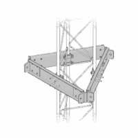 Estabilizador de Torre para Tramos STZ-35G Galvanizado por Inmersión en Caliente.