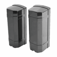 SF100P-p.png Detector de rayo fotoeléctrico / 2 rayos / 4 frecuencias / 100mts exterior / Alimentacion 12-24VDC/VAC