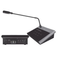 Microfono Remoto de 4 Zonas Para Sistema de Voceo Para Amplificadores SF4240UC y SF2240UC