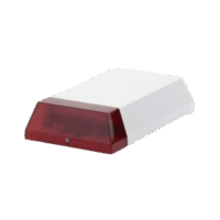 SF70WK-p.png Sirena inalámbrica / Exterior o Interior / Alimentación a batería / Duración de 2 años*/ Con transmisor universal / Compatible con Honeywell, Pima, Crow, DSC, etc