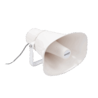 Altavoz para Exterior | Tipo Trompeta | 15-30W | 70/100V | IP66 | Material ABS | Bracket de Metal