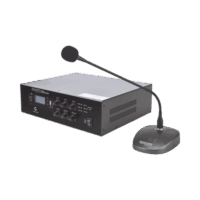 KIT de Amplificador de 120W Modelo SFB120 | más Micrófono de Escritorio Modelo SF621A