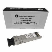 SFP10GSR-p.png Transceptor MiniGbic SFP+ 10 Gbps Multimodo, distancia hasta 300m, conector LC