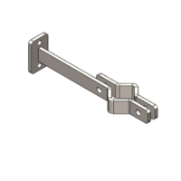 HERRAJE LATERAL PARA MÁSTIL/ PARARRAYOS EN PARED