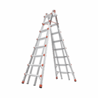 SKYCRAPER15C-p.png Escalera telescópica en "A" de 4.5 metros de aluminio.