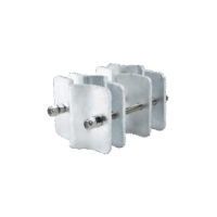 Herraje Adaptador de Mástil para Diámetros desde 3/4" hasta 2-1/4". Galv. en Caliente.