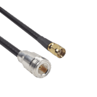 SNH240UFSMAI60-p.png Cable LMR-240UF (Ultra Flex) de 60 cm con conectores N Hembra y SMA Macho Inverso.