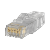 SP6X88SDC-p.png Plug RJ45 Cat6A, Para Cable UTP de Calibre 26 AWG, Chapado en Oro de 50 micras, Paquete de 100 piezas